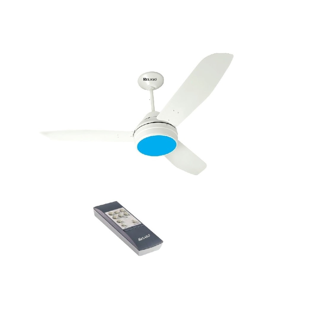Relaxo Whirl Ceiling Fan (White)