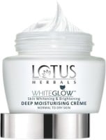 Lotus Herbals White Glow Skin Whitening And Brightening Deep Moisturising Creme (60GM, Pack of 2)
