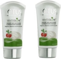 Lotus Herbals White Glow Yogurt Skin Whitening And Brightening Masque (80GM, Pack of 2)