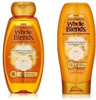 Garnier Whole Blends Illuminating Moroccan Argan Shampoo (67ML)