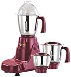 Amirthaa Wings 600W Mixer Grinder (Purple, 3 Jar)