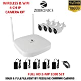 Zebronics Wireless Bullet HD Wifi CCTV Security Camera