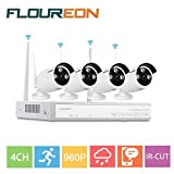 FLOUREON Wireless IP Wifi CCTV Security Camera