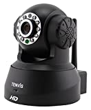 Tenvis Wireless Night Vision CCTV Security Camera (Black)